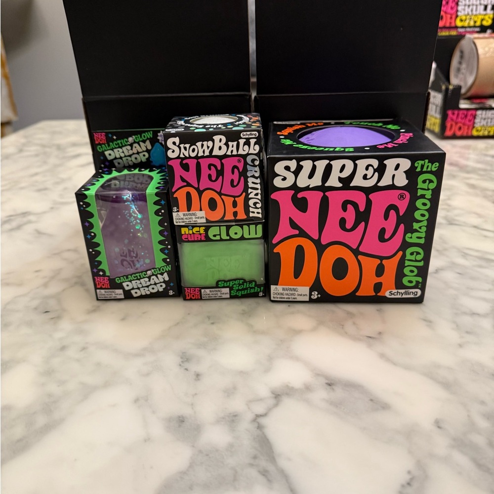 Super NeeDoh Groovy Glob Bundle of 4